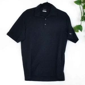 ~~SOLD~~ Nike Men's Black Golf Polo Dri-Fit